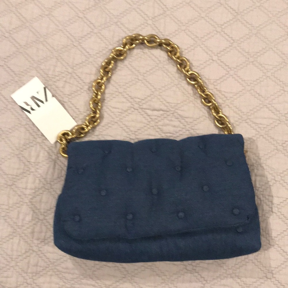 Zara New denim purse